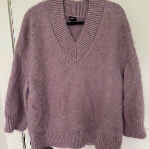 V-Neck Oversized Sweater